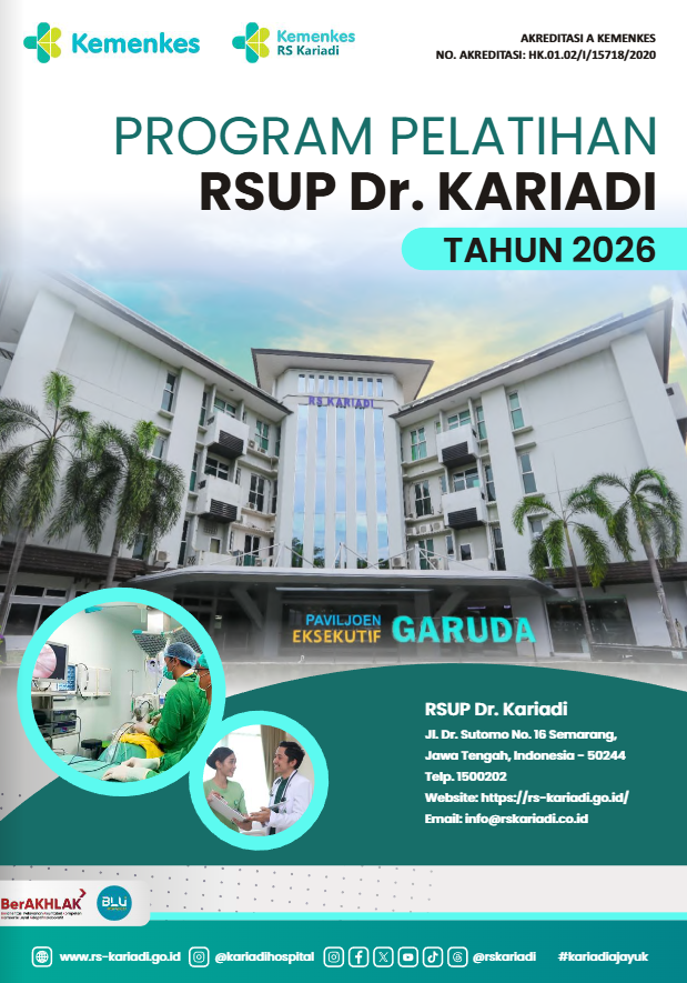 Program Pelatihan RSUP dr Kariadi Tahun 2026