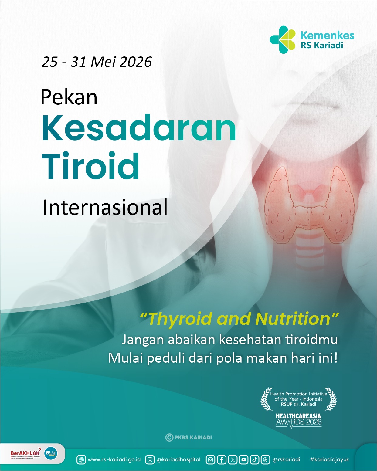 Pekan Kesadaran Tiroid Internasional 2026