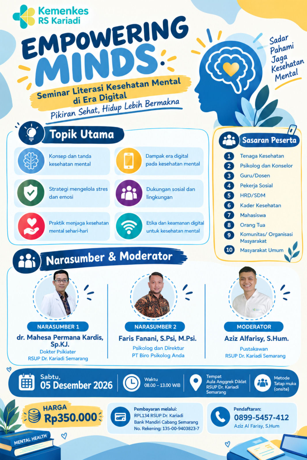 Gambar Konten SEMINAR LITERASI KESEHATAN MENTAL DI ERA DIGITAL