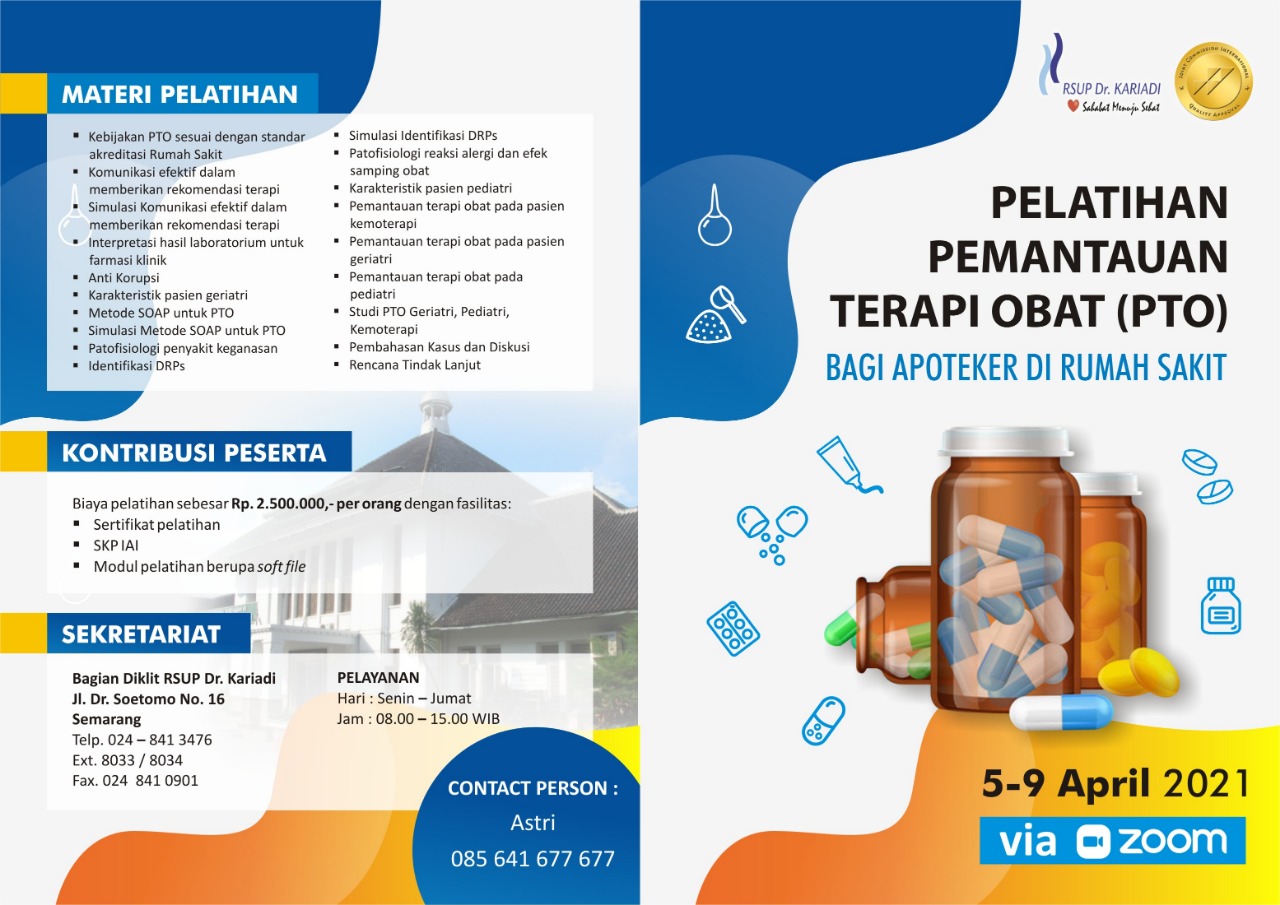 Pelatihan Pemantauan Terapi Obat 2021